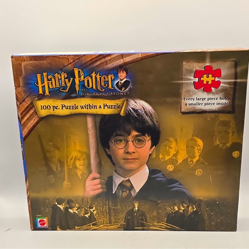 Mattel Puzzles Harry Potter Sorcerer's Stone Puzzle Within a Puzzle 100pc 2003